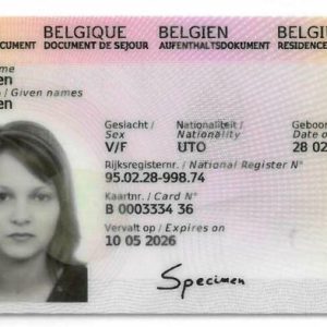 BELGIAN ID CARD