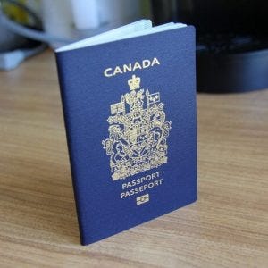 Canadian passport