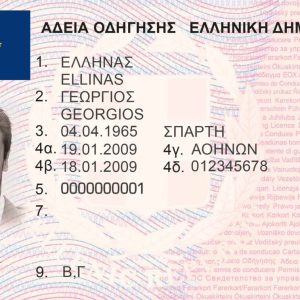 Greece Driving Licenses